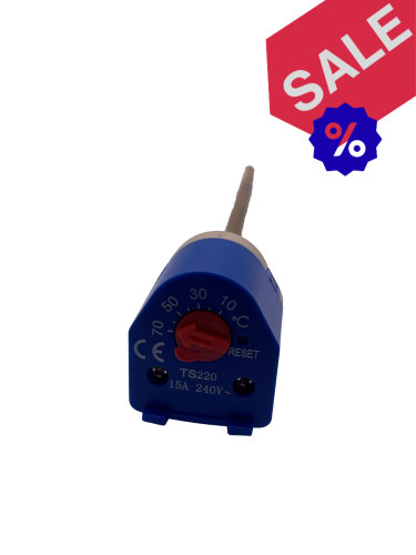 7" Dual Safety Thermostat